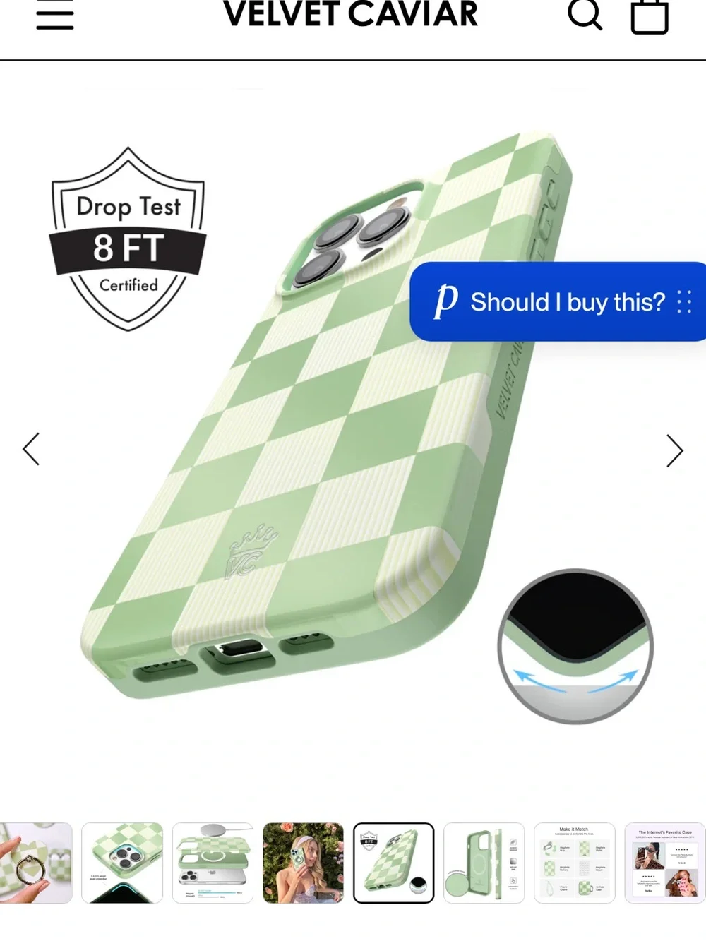Velvet Caviar slim protective